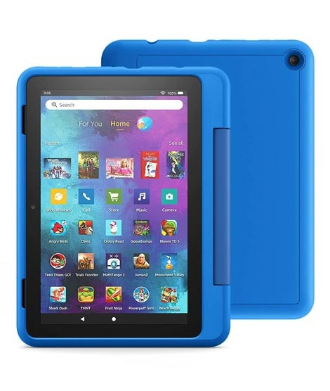 iShopping - Amazon Fire HD 8 Kids Pro 32GB Tablet Sky Blue