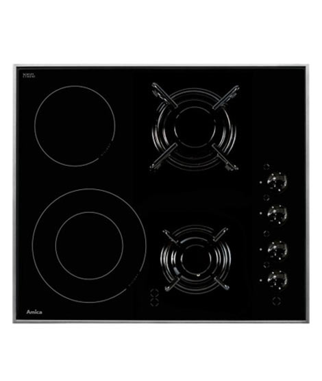 iShopping - Amica Built-In Ceramic Hob With Gas Burners (GC0220)