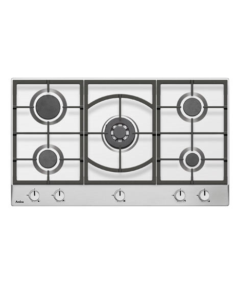 iShopping - Amica Gas Hob On Steel (PG9511XPR)