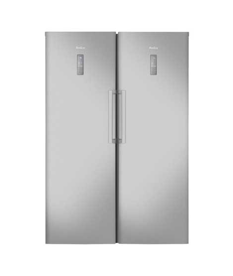 iShopping - Amica No Frost Upright Refrigrator Freezer Grey (FZ3006.3DFMX)