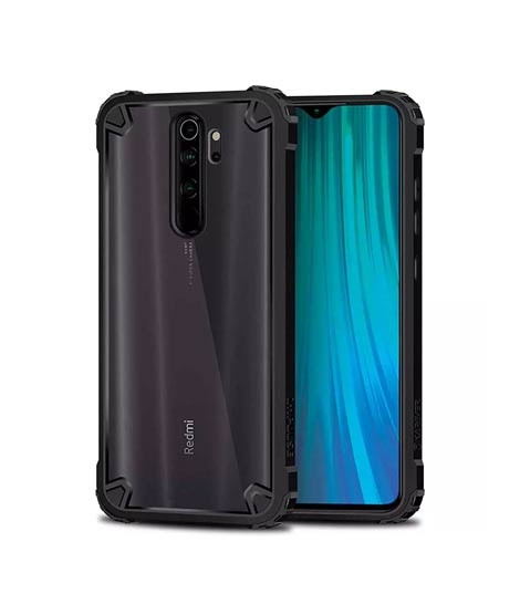iShopping - Kapaver Impulse Hybrid Case For Redmi Note 8 Pro Black (AMT-0132)