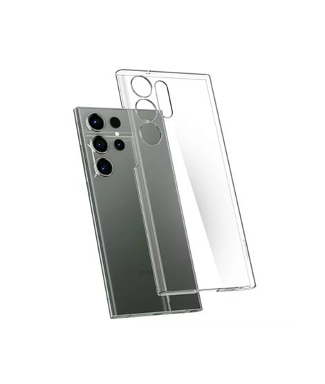 iShopping - Spigen Air Skin Case For Galaxy S23 Ultra - Crystal Clear (ACS05635)