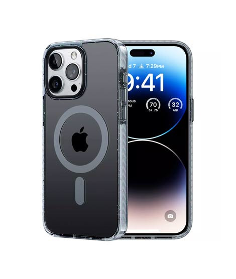 iShopping - Torras Sparka Mag Shockproof Case For iPhone 14 Pro Max Black (AMT-6260)