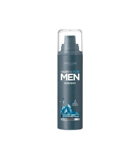 iShopping - Oriflame North For Men Subzero 2-in-1 Shaving and Cleansing Foam 200ml (35870)