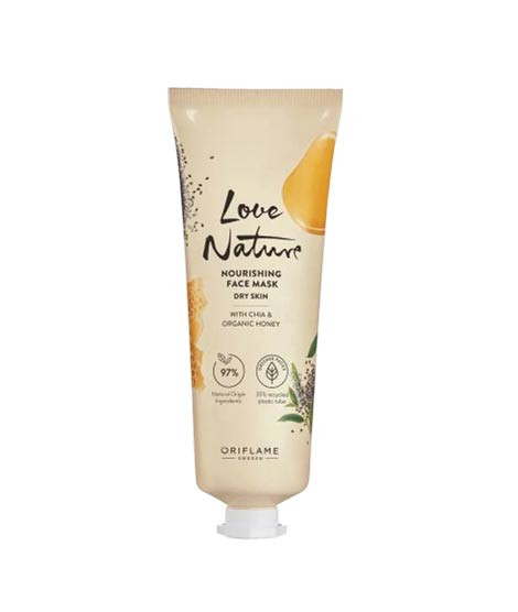 iShopping - Oriflame Love Nature Nourishing Face Mask With Chia and Organic Honey - 75ml (47001)