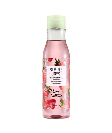 iShopping - Oriflame Love Nature Simple Joys Shower Gel Strawberry - 250ml (47193)