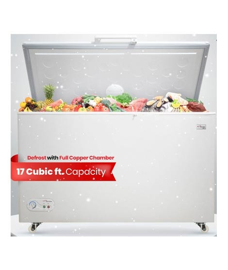 iShopping - Gaba National Single Door Inverter Deep Freezer 17 Cu Ft (GND-14000-17-S)