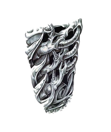 iShopping - M.Mart Robot Machine Temporary Arm Tattoo