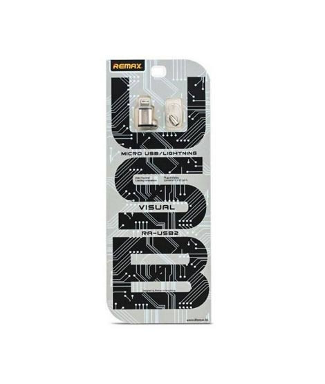 iShopping - Remax USB To Lighting Data Syncing Converter For iPhone - Gold