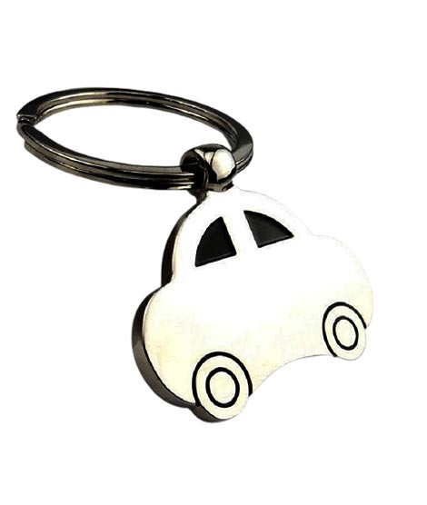 iShopping - M.Mart Metal Cute Car Shape Key Chain