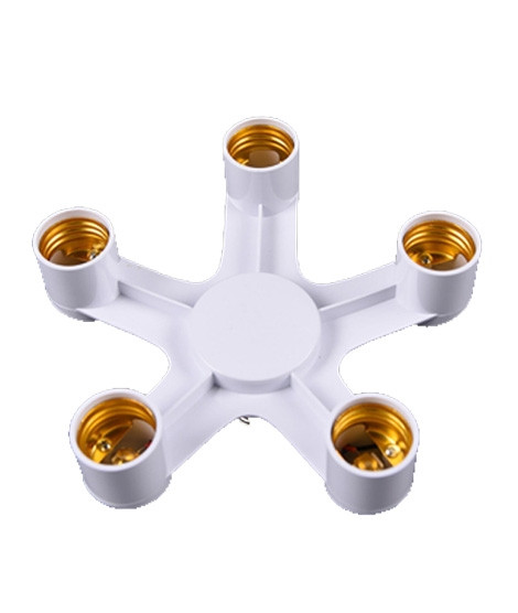 iShopping - Sub Kuch 5 in 1 Light Socket Adapter for Standard Light Bulbs