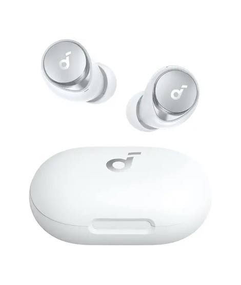 iShopping - Anker SoundCore Space A40 Noise Cancelling Wireless Earbuds White (A3936032)