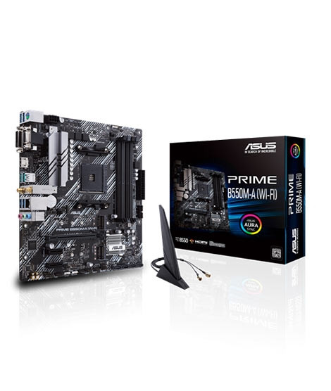 iShopping - Asus Prime B550M-A Wi-Fi Micro ATX Motherboard
