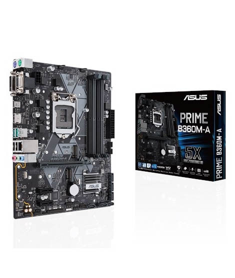 iShopping - Asus Prime B360M-A 8th Generation mATX Motherboard