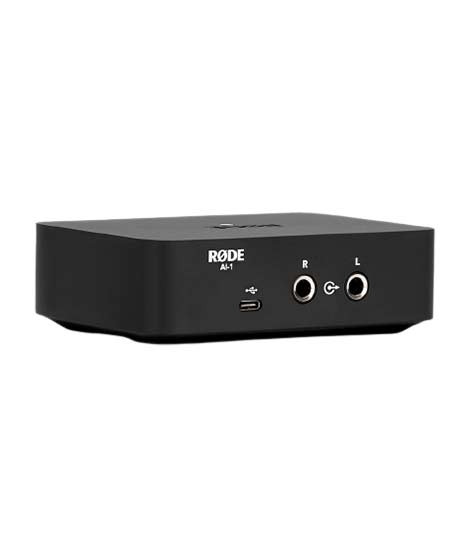 iShopping - Rode AI-1 Single Channel USB Audio Interface Black