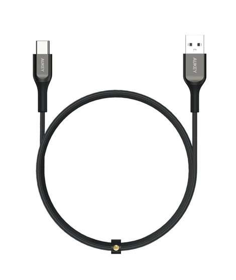iShopping - Aukey 1.2M USB A To USB C 3.0 Cable Black (CB-AKC1)