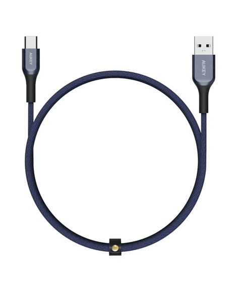 iShopping - Aukey 1.2M USB A To USB C 3.0 Cable Blue (CB-AKC1)
