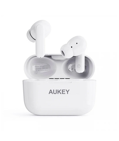 iShopping - Aukey True Wireless Earbuds TWS With BT 5.0 White (EP-M1)