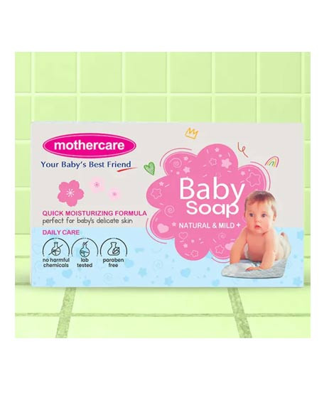 iShopping - Mothercare Natural & Mild Baby Soap - 90gm