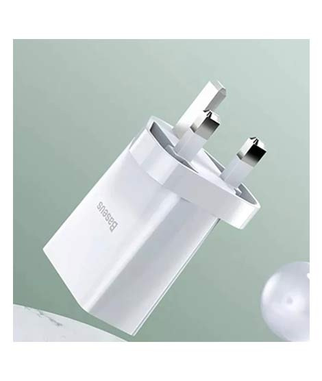 iShopping - Baseus 10.5W Speed Mini Dual-USB Travel-Charger
