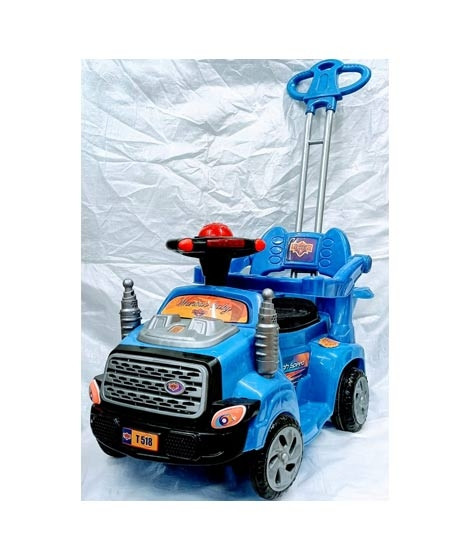 iShopping - Easy Shop 2 In 1 Push and Pull Baby Car and Stroller - Blue