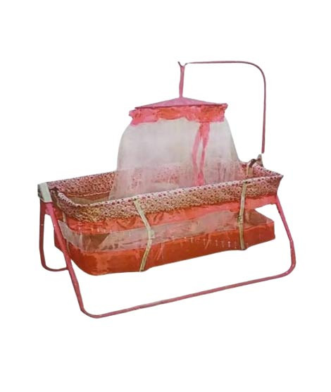 iShopping - Easy Shop Baby Swing Cot Cradle with Mosquito Net