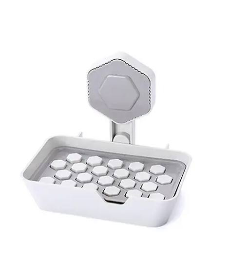 iShopping - Easy Shop Wall Mounted Double Tray Soap Dish Holder