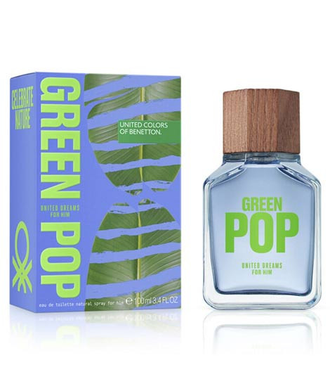 iShopping - Benetton Green Pop Eau de Toilette For Men 100ml
