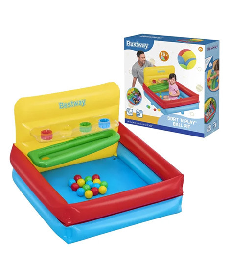 iShopping - Bestway Inflatable Arena Sort and Play Ball Pit (52546)