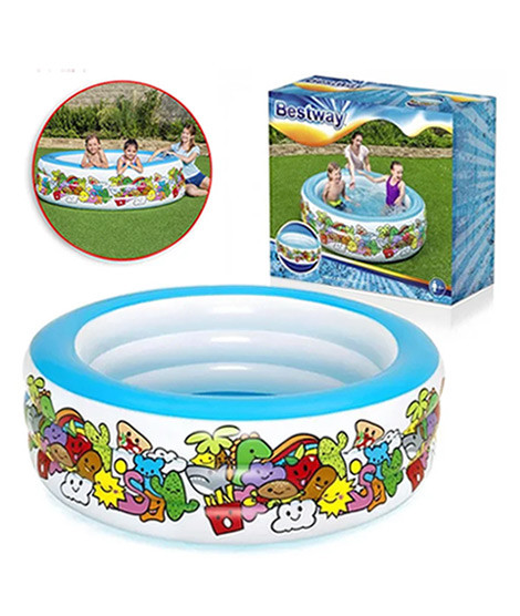 iShopping - Bestway Jumbo Pattern Round Character Pool (51122)