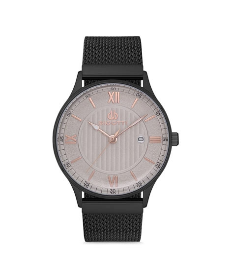iShopping - Bigotti Milano Stainless Steel Men's Watch Black (BG.1.10118-6)