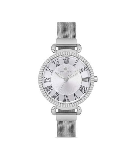 iShopping - Bigotti Milano Stainless Steel Women's Watch Silver (BG.1.10137-6)