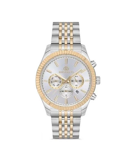iShopping - Bigotti Montre Homme's Stainless Steel Men's Watch Two Tone (BG.1.10141-6)