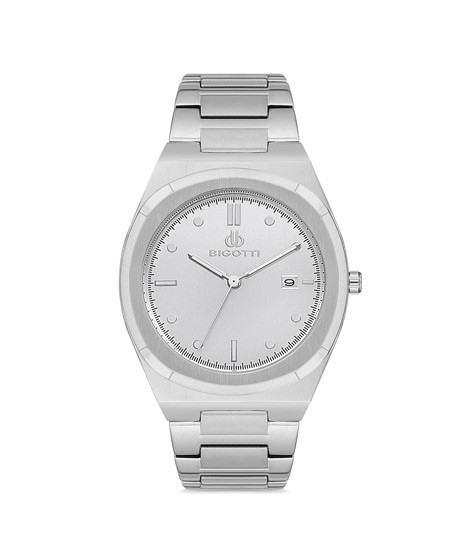 iShopping - Bigotti Milano Stainless Steel Men's Watch Silver (BG.1.10164-4)