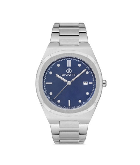 iShopping - Bigotti Milano Stainless Steel Men's Watch Silver (BG.1.10164-6)