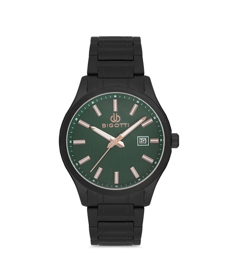 iShopping - Bigotti Milano Stainless Steel Men's Watch Black (BG.1.10167-4)