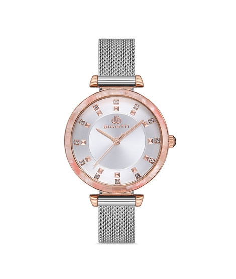 iShopping - Bigotti Stainless Steel Women's Watch Silver (BG.1.10179-1)
