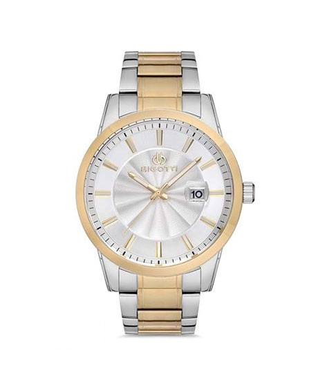 iShopping - Bigotti Stainless Steel Men's Watch Two Tone (BG.1.10181-4)