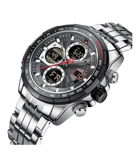 iShopping - NaviForce Dual Time Exclusive Edition Men's Watch (NF-9197-6)