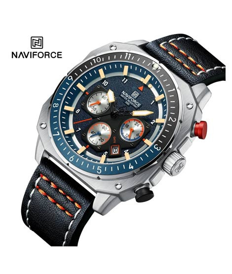 iShopping - Naviforce Striker Chrono Watch For Men Blue (NF-8057-4)