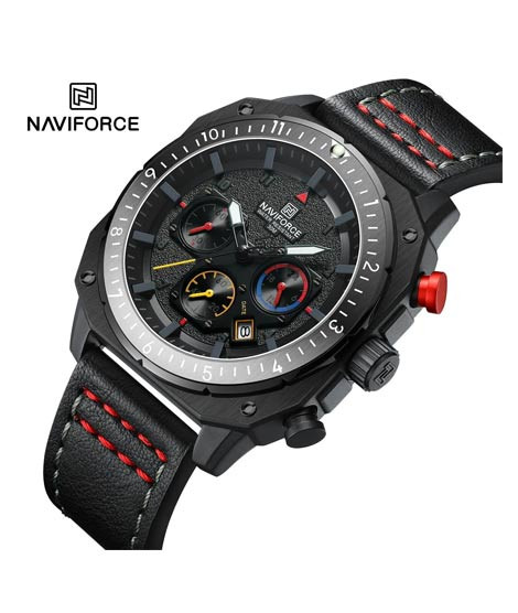 iShopping - Naviforce Striker Chrono Watch For Men Black (NF-8057-2)