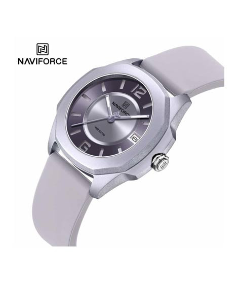 iShopping - Naviforce Grace Date Watch For Women Purple (NF-7107-6)