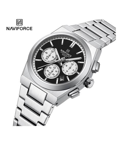 iShopping - Naviforce Bond Chrono Watch For Women Two Tone (NF-8048l-5)