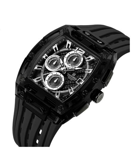 iShopping - Naviforce Chrono Trek Watch For Men Black (nf-7105-1)