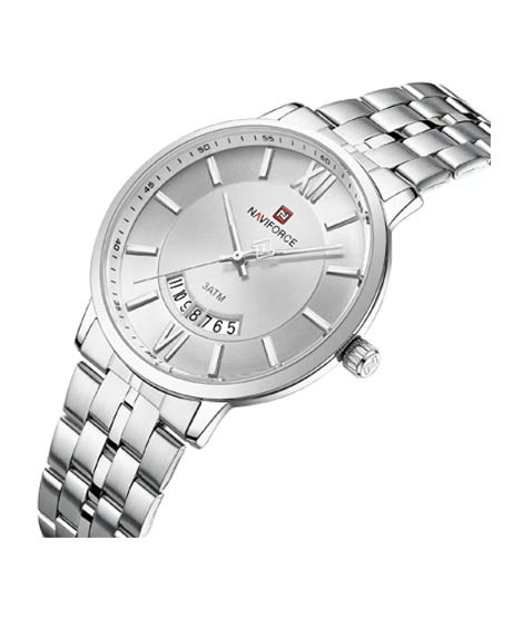 iShopping - Naviforce Affinity Watch For Men Silver (NF-9238g-5)