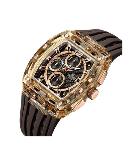 iShopping - Naviforce ChronoTrek Watch For Men Brown (NF-7105-8)