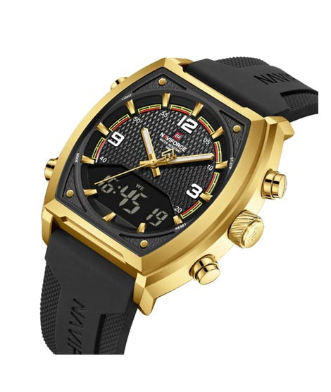 iShopping - Naviforce Dual Master Watch For Men Black (NF-9242-2)