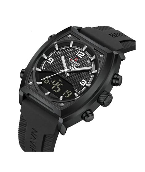 iShopping - Naviforce Dual Master Watch For Men Black (NF-9242-5)