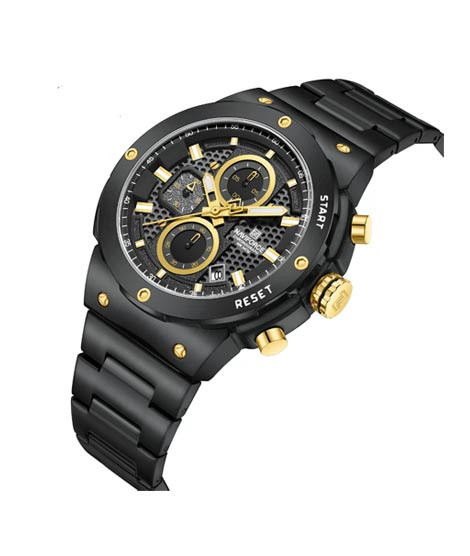 iShopping - Naviforce Chronomax Watch For Men Black (NF-8072-1)