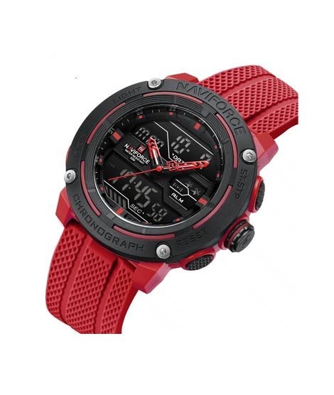 iShopping - Naviforce DualTech Watch For Men Red (NF-7114-7)